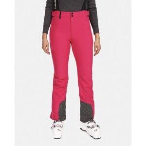 Kilpi Dámské softshellové lyžařské kalhoty RHEA-W Růžová Velikost: 50, PNK