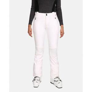 Kilpi Dámské softshellové lyžařské kalhoty DIONE-W Bílá Velikost: 36 Short, WHT