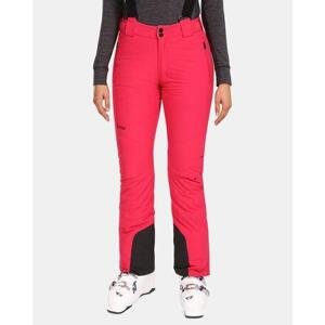 Kilpi Dámské lyžařské kalhoty EURINA-W Růžová Velikost: 42 Short, PNK