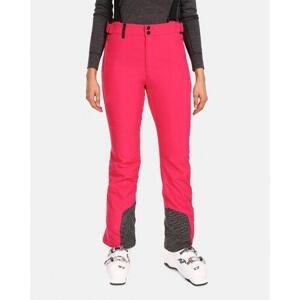 Kilpi Dámské softshellové lyžařské kalhoty RHEA-W Růžová Velikost: 42 Short, PNK