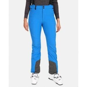 Kilpi Dámské softshellové lyžařské kalhoty RHEA-W Modrá Velikost: 36 Short