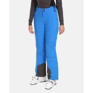 Kilpi Dámské lyžařské kalhoty ELARE-W Modrá Velikost: 40 Short