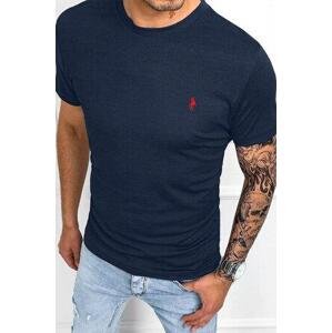 Dstreet Pánské basic tričko, tmavě modrá, RX5351 3XL, Námořnictvo, XXXL
