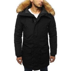 Dstreet Pánská zimní bunda, černá TX3006 XXL