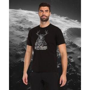 Kilpi Pánské tričko LTD CALYPSO-M Černá Velikost: XL, BLK
