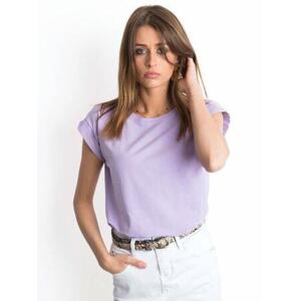 Fashionhunters Velikost trička Light Purple Revolution: L.