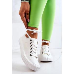 Big Star Shoes Classic Women's Sneakers BIG STAR JJ274493 White 38, Bílá