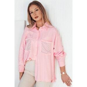 Dstreet CELTIS dámská košile růžová DY0405 Universal, , Univerzální