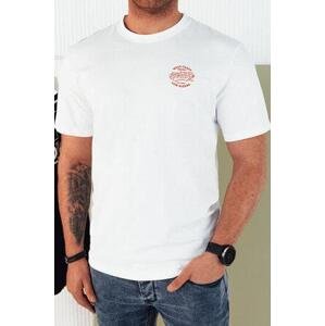 Dstreet Pánské tričko s potiskem bílé RX5415 XXL, Bílá,