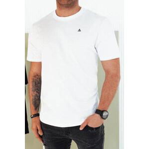 Dstreet Pánské tričko s potiskem bílé RX5466 XL, Bílá,