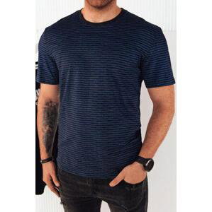Dstreet Pánské tričko s potiskem, tmavě modrá RX5397 L, Námořnictvo