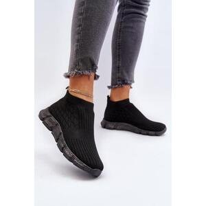 Kesi Dámské nazouvací sportovní ponožkové boty černá Liraelia 36
