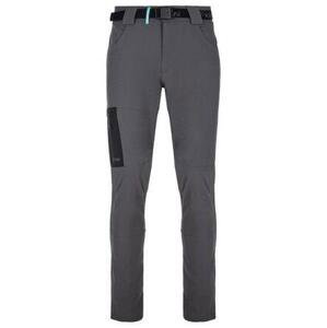 Kilpi Pánské outdoorové kalhoty LIGNE-M tmavě šedé Velikost: M