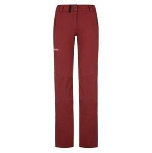 Kilpi Dámské outdoorové kalhoty LAGO-W tmavě červené Velikost: 36