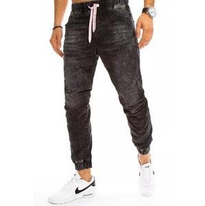 Dstreet Černé pánské riflové kalhoty UX3226 s30