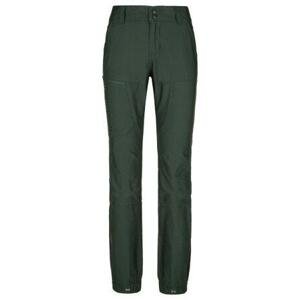 Kilpi Dámské outdoorové kalhoty JASPER-W tmavě zelené Velikost: 46