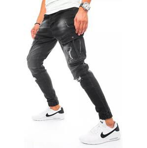 Dstreet Pánské černé džíny UX3254 s33
