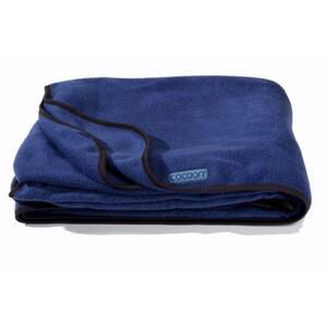 Cocoon fleeceová deka Fleece Blanket deep blue, Modrá