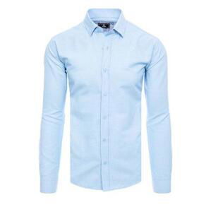 Dstreet DX2481 pánská elegantní modrá košile Velikost: M