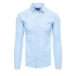 Dstreet DX2481 pánská elegantní modrá košile Velikost: L