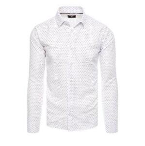 Dstreet DX2460 XL pánská bílá košile