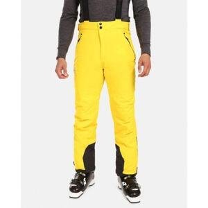 Kilpi Pánské lyžařské kalhoty METHONE-M Žlutá Velikost: M