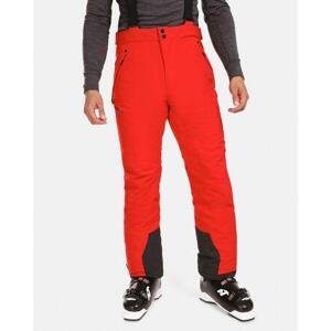 Kilpi Pánské lyžařské kalhoty METHONE-M Červená Velikost: XL