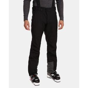 Kilpi Pánské softshellové lyžařské kalhoty RHEA-M Černá Velikost: XL