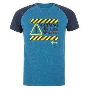Kilpi Chlapecké bavlněné tričko SALO-JB - modré Velikost: 86
