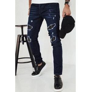 Dstreet Pánské tmavě modré džínové kalhoty UX4142 L