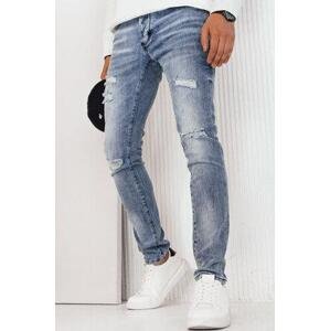 Dstreet Pánské modré džínové kalhoty UX4232 s36