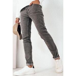 Dstreet Pánské tmavě šedé džínové kalhoty UX4240 s33