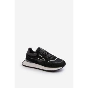 Big Star Shoes Pánské tenisky Big Star Memory Foam System Black Velikost: 42, Černá