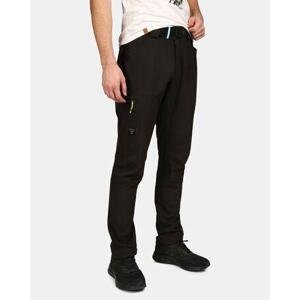 Kilpi Pánské outdoorové kalhoty LIGNE-M Černá Velikost: XL Short, BLK