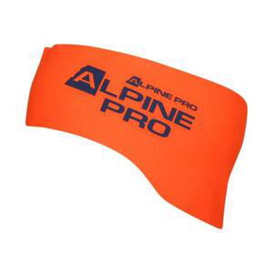 ALPINE PRO Sportovní čelenka BELAKE spicy orange UNI