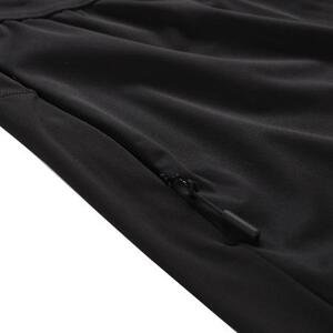ALPINE PRO Pánské softshellové kalhoty ABAR black XL