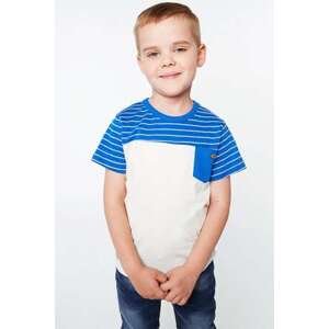 FASARDI Chlapecké tričko modro-krémová 116