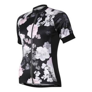 ALPINE PRO Dámský cyklo dres SAGENA black varianta pb XS, Černá