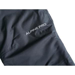 ALPINE PRO Pánské kalhoty NERET black XXL, Černá