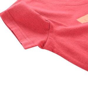 ALPINE PRO Dámské bavlněné triko BOLENA chilli varianta pa S, Červená