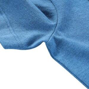 ALPINE PRO Dětské bavlněné triko BIGERO vallarta blue varianta pc 152-158, Modrá