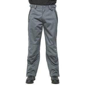 DLX Pánské softshellové nezateplené kalhoty Trespass HOLLOWAY, carbon, L