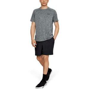 Under Armour Pánské triko Tech 2.0 SS Tee black/grey M, Černá / šedá