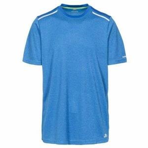 Trespass Pánské triko Astin - velikost L vibrant blue marl M, Tmavě, modrá