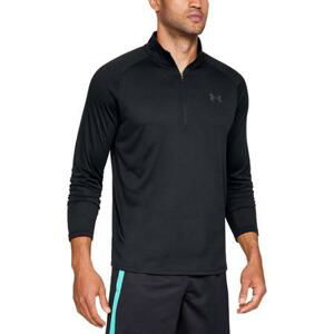 Under Armour Pánské triko Tech 2. 1/2 Zip, Šedá, S