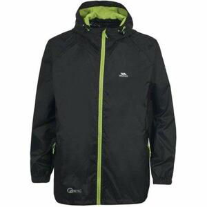 Trespass Nepromokavá bunda Qikpac Jacket black L, Černá