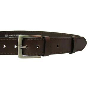 Penny Belts Pánský kožený opasek 25-1-40 brown 110 cm