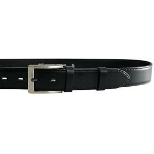 Penny Belts Pánský kožený společenský opasek 35-020-4-60 black 100 cm