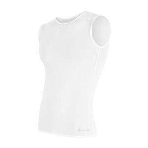 SENSOR COOLMAX AIR pánské triko bez rukávů bílá Velikost: XL
