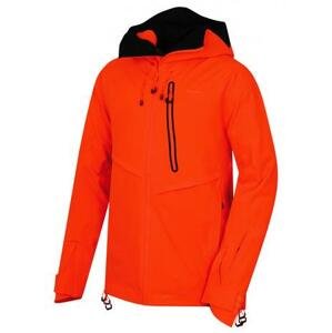 Husky Pánská lyžařská bunda Mistral M neonově oranžová L